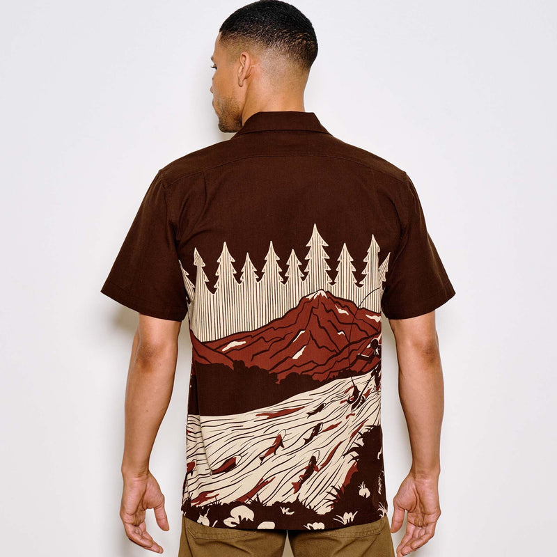 Rustic short sleeve camp shirt von Filson | Brown / trout (Brown)