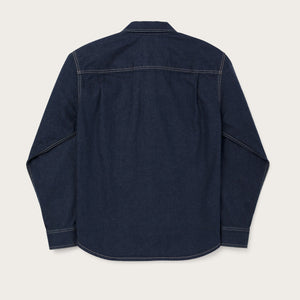 Clarkston denim shirt di Filson | Dark indigo (Blue)