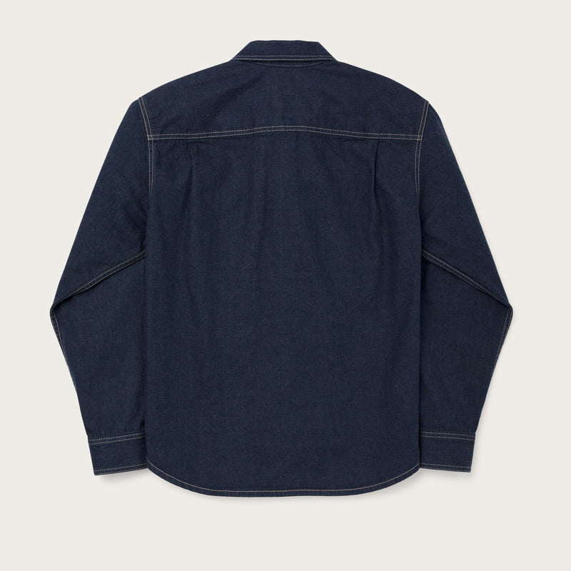 Clarkston denim shirt di Filson | Dark indigo (Blue)