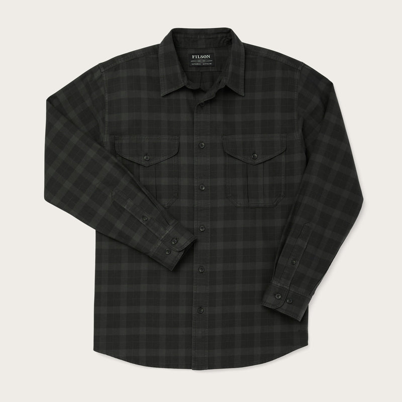 Lightweight alaskan guide shirt di Filson | Faded black gray (Grey)