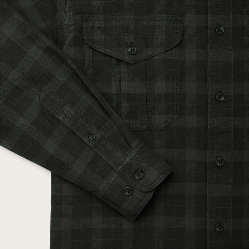 Lightweight alaskan guide shirt di Filson | Faded black gray (Grey)