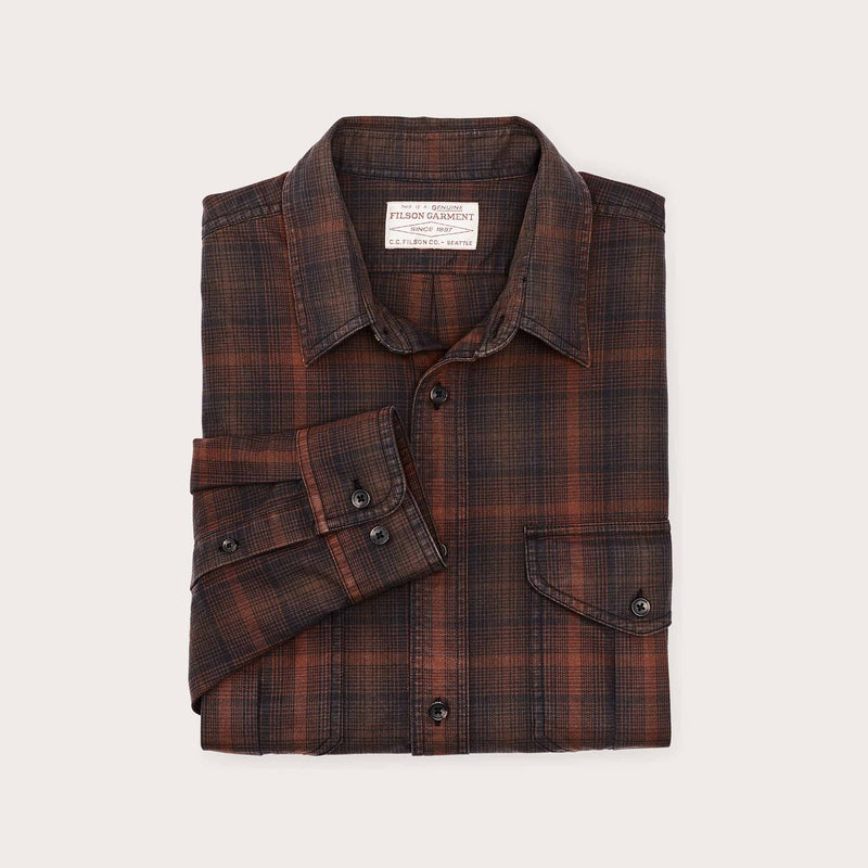 Lightweight alaskan guide shirt di Filson | Rust brown (Brown)