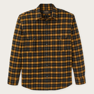 Alaskan guide shirt by Filson | Black / gold plaid (Yellow)