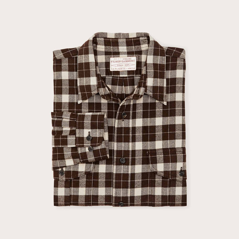 Alaskan guide shirt von Filson | Brown cream p (Brown)