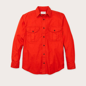 Alaskan guide shirt von Filson | Dark flame (Orange)