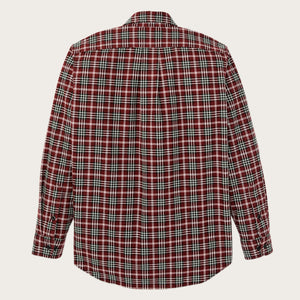 Field flannel shirt by Filson | Russet red plaid (Red)