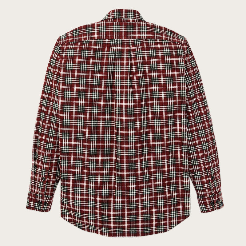 Field flannel shirt by Filson | Russet red plaid (Red)