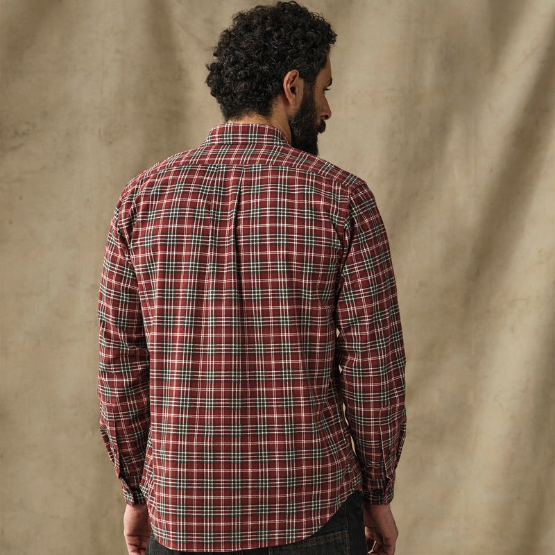 Field flannel shirt by Filson | Russet red plaid (Red)