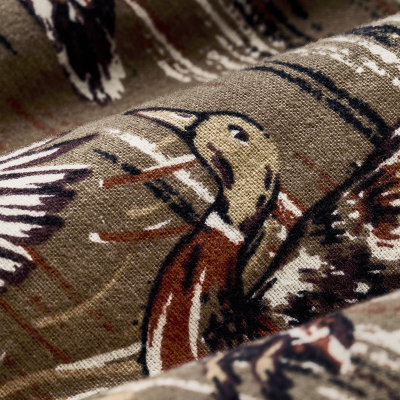 Field flannel shirt par Filson | Brown / marsh mallards (Brown)