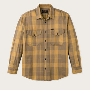 Vintage wash alaskan guide shirt von Filson | Light brown / ochre (Brown)