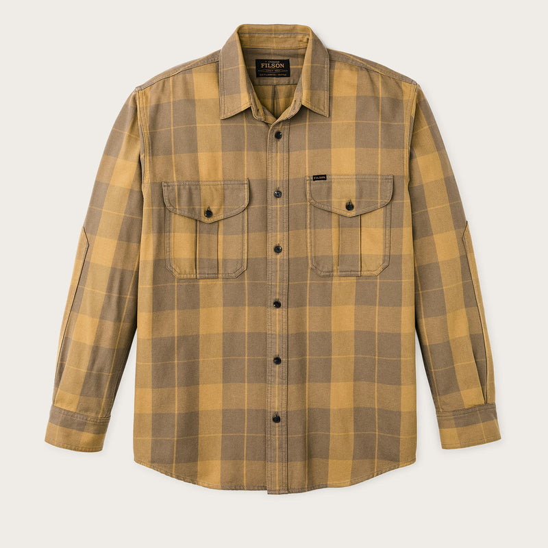 Vintage wash alaskan guide shirt von Filson | Light brown / ochre (Brown)