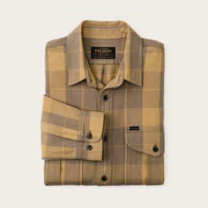 Vintage wash alaskan guide shirt von Filson | Light brown / ochre (Brown)