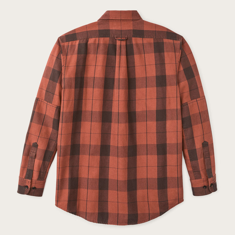 Vintage wash alaskan guide shirt by Filson | Sequoia / dark bown (Red)