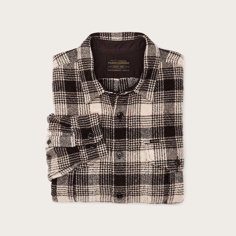 Northwest wool shirt von Filson | Cream brown p (Brown)