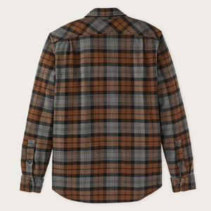 Vintage flannel work shirt by Filson | Brown / charcoal pla (Brown)