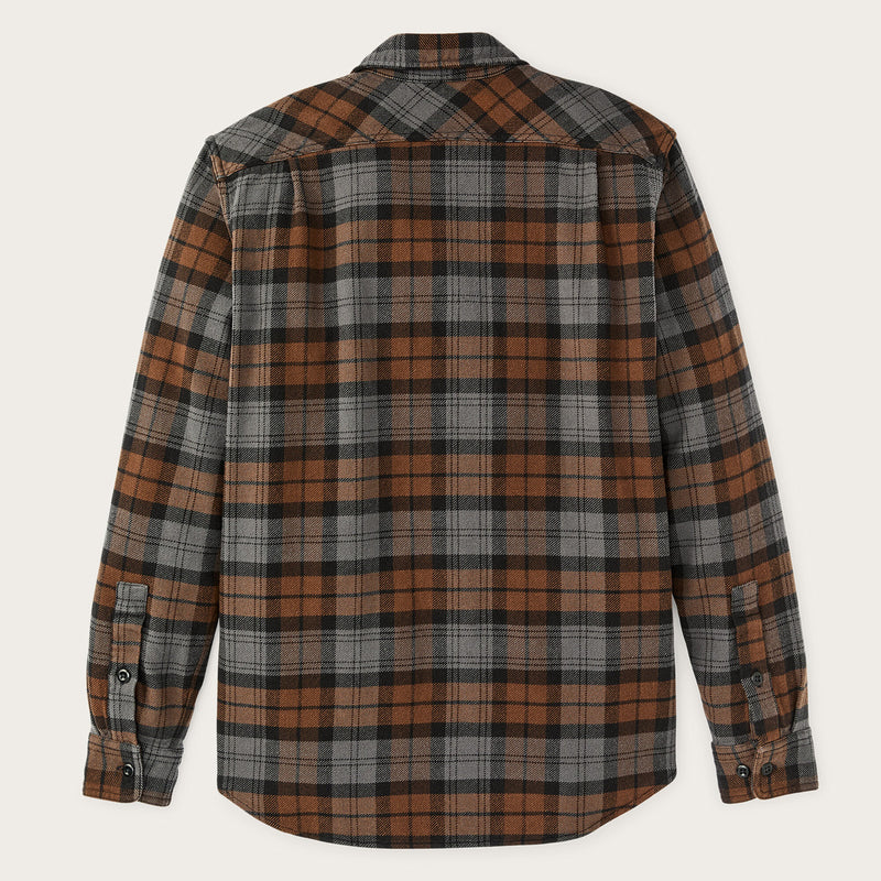 Vintage flannel work shirt by Filson | Brown / charcoal pla (Brown)