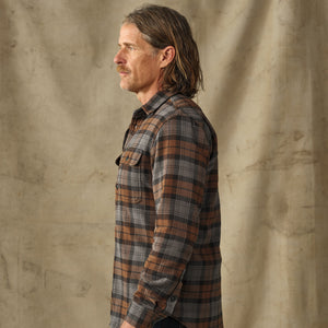 Vintage flannel work shirt by Filson | Brown / charcoal pla (Brown)