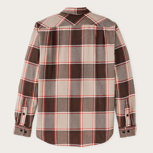 Vintage flannel work shirt by Filson | Tan / orange / multi (Multicolor)