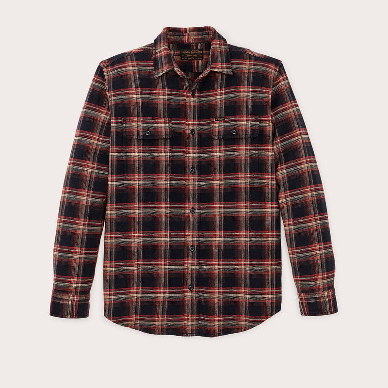 Vintage flannel work shirt by Filson | Black / rust / multi (Multicolor)