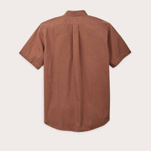 Short sleeve lightweight alaskan guide shirt von Filson | Mahogany brown (Brown)