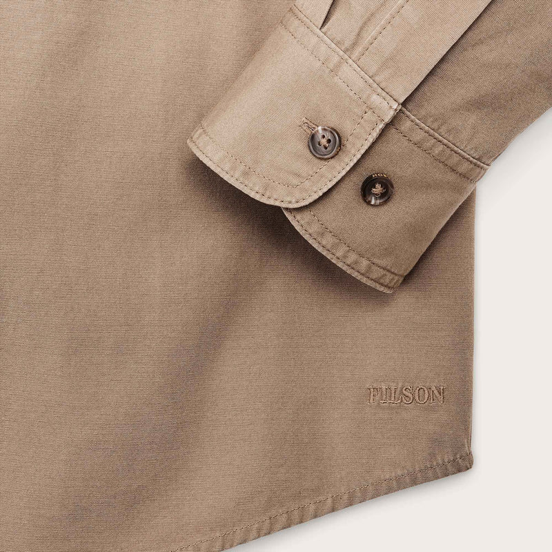 Safari cloth guide shirt von Filson | Safari khaki (Beige)