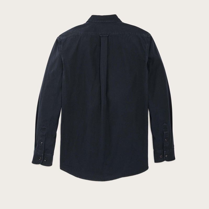 Safari cloth guide shirt von Filson | Anthracite (Blue)