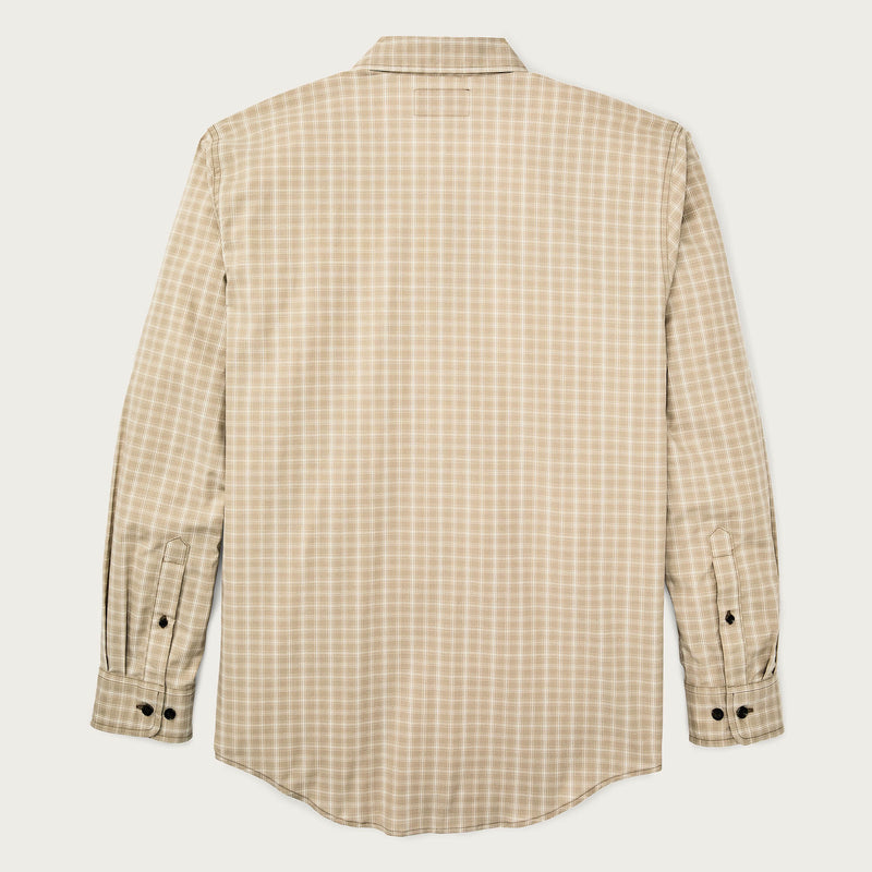 Twin lakes sport shirt von Filson | Tan / cream plaid (Beige)