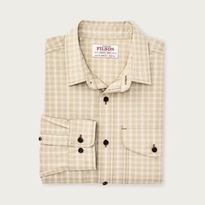 Twin lakes sport shirt von Filson | Tan / cream plaid (Beige)
