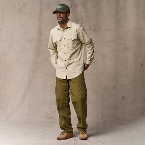 Twin lakes sport shirt von Filson | Tan / cream plaid (Beige)