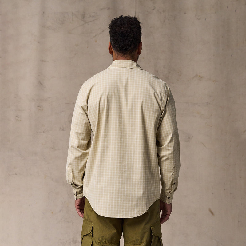 Twin lakes sport shirt von Filson | Tan / cream plaid (Beige)
