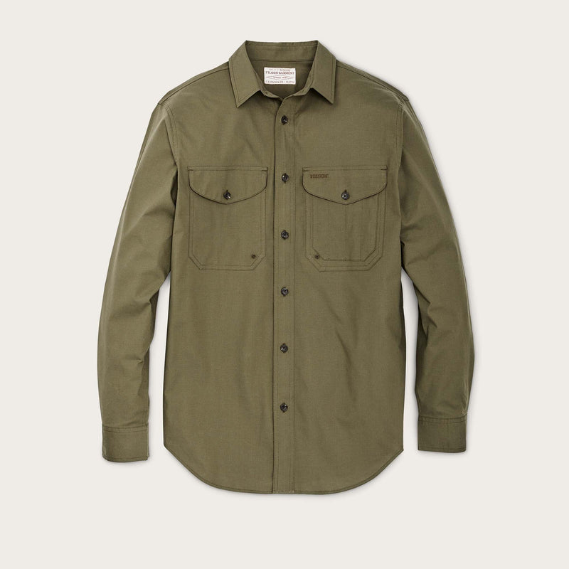 Twin lakes sport shirt von Filson | Dark olive drab (Green)