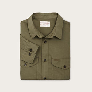 Twin lakes sport shirt von Filson | Dark olive drab (Green)