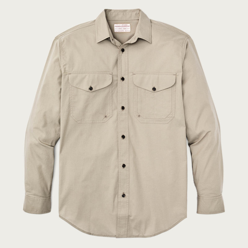 Twin lakes sport shirt by Filson | Dark clay (Beige)