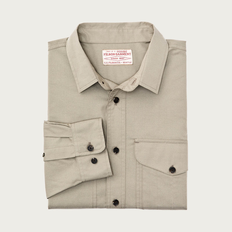 Twin lakes sport shirt by Filson | Dark clay (Beige)