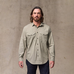 Twin lakes sport shirt by Filson | Dark clay (Beige)