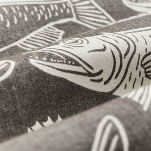 Twin lakes short sleeve sport shirt by Filson | Beluga / print (Gray)