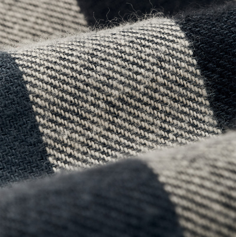 Rangeland flannel shirt by Filson | Charcoal / steel pla (Blue)