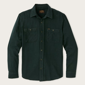 The rangeland flannel shirt by Filson | Forest green (Green)