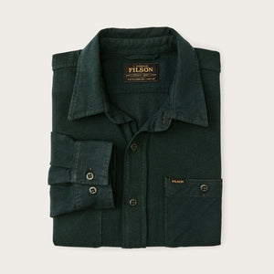 The rangeland flannel shirt by Filson | Forest green (Green)