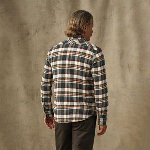 Rangeland flannel shirt von Filson | Green / bronze plaid (Green)