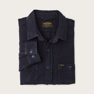 The rangeland flannel shirt by Filson | Night sky (Blue)