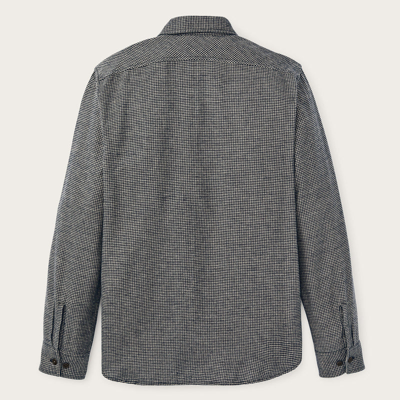 Rangeland flannel shirt by Filson | Navy / tan plaid (Gray)