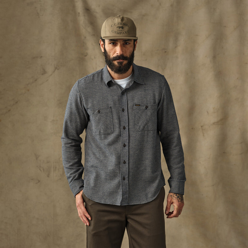 Rangeland flannel shirt von Filson | Navy / tan plaid (Gray)