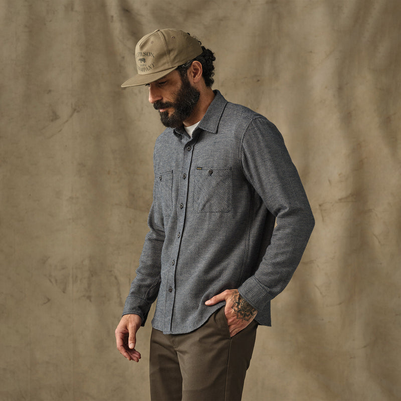 Rangeland flannel shirt von Filson | Navy / tan plaid (Gray)