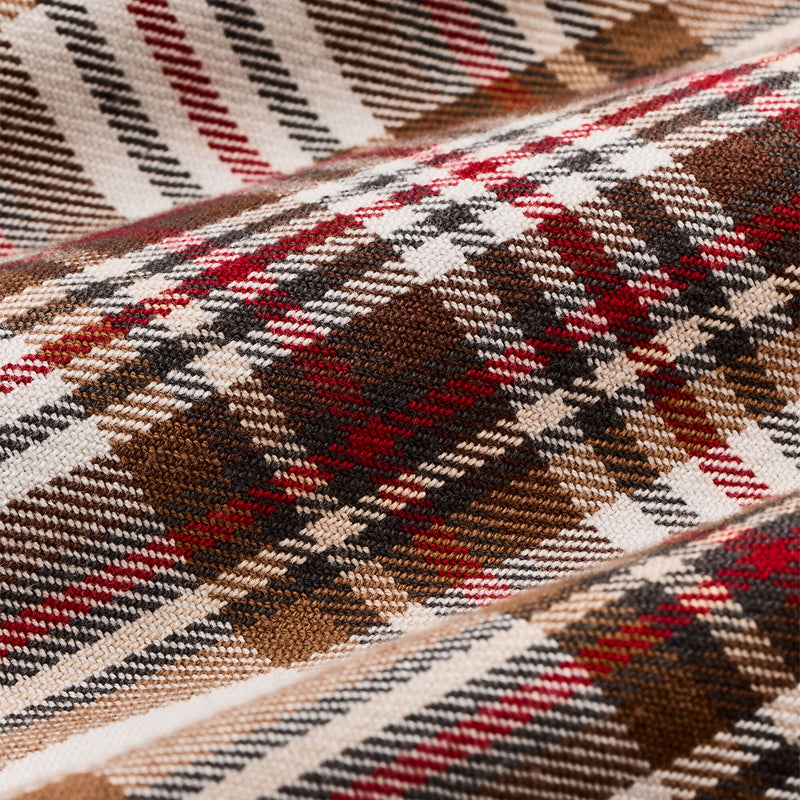 The rangeland flannel shirt by Filson | Red / brown plaid (Red)