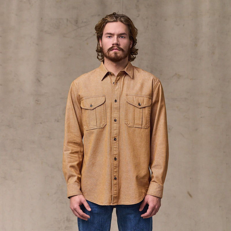 Denim guide shirt by Filson | Harvest tan (Beige)