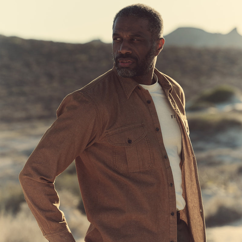 Denim guide shirt by Filson | Harvest tan (Beige)