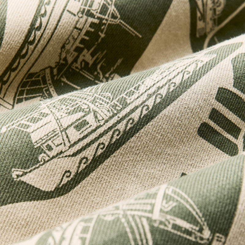 Lightweight alaskan guide shirt von Filson | Khaki / print (Green)