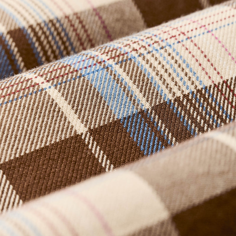 Lightweight alaskan guide shirt von Filson | Cream / blue / multi plaid (Brown)