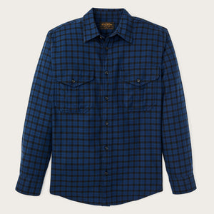 Lightweight alaskan guide shirt by Filson | Deep blue / black pl (Blue)